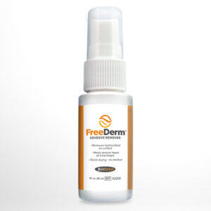 Freederm adhesive remover bottle