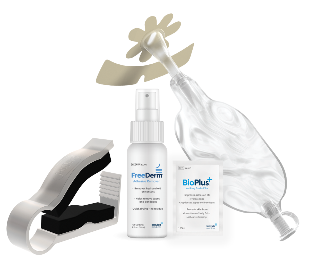 Image of the Men's Liberty, BioPlus wipe, Freederm